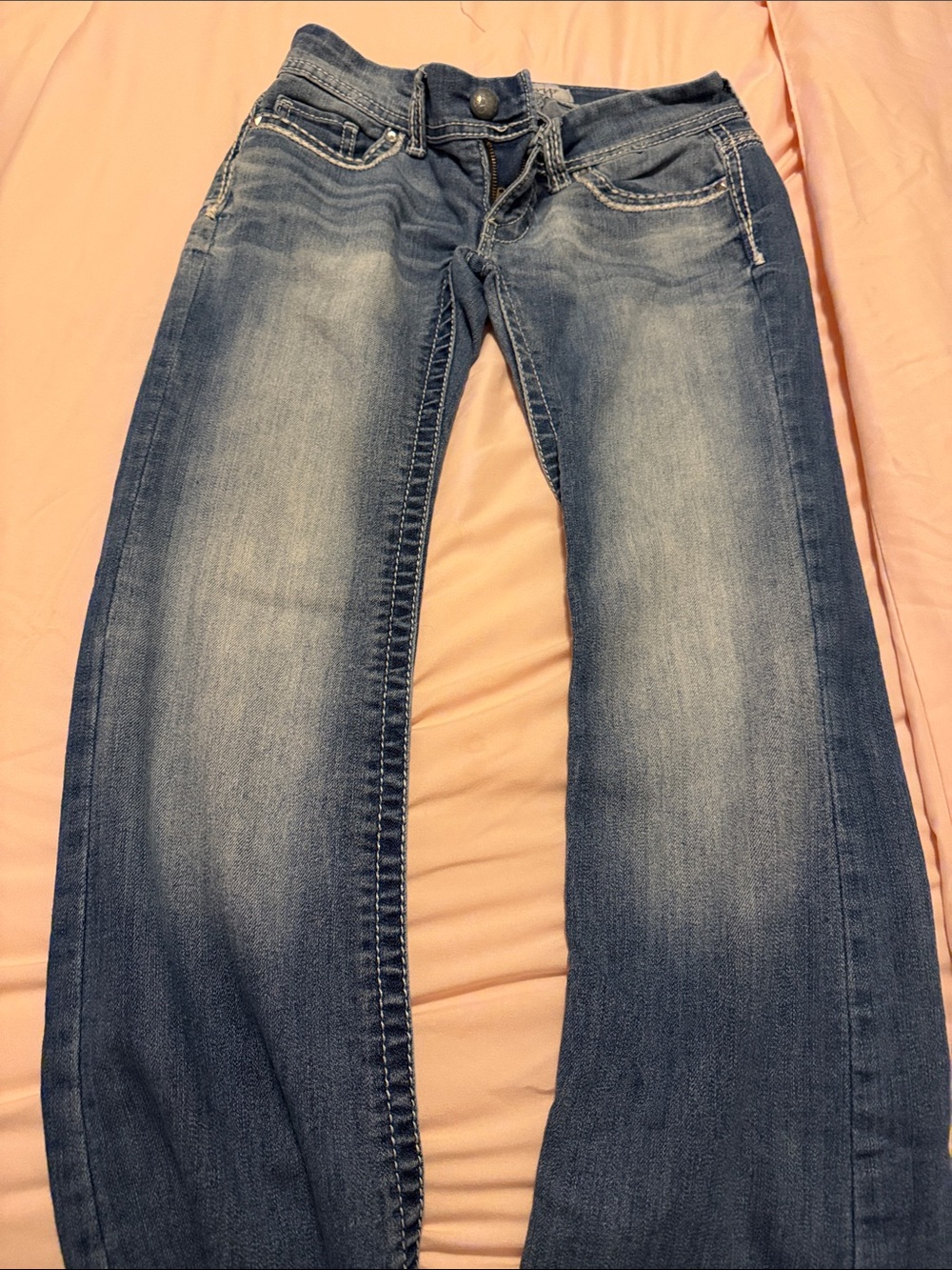 Daytrip Women's Faded Blue Bootcut Jeans